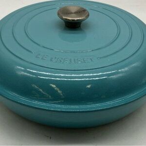 Le Creuset Turquoise Braiser
